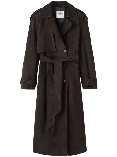 Trench coat Sienna in suede ALMADA LABEL | 4519CH